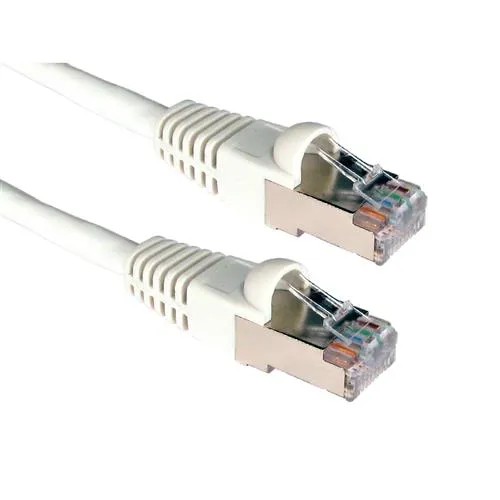 Cables Direct Cat6a 3m networking cable White S/FTP (S-STP)