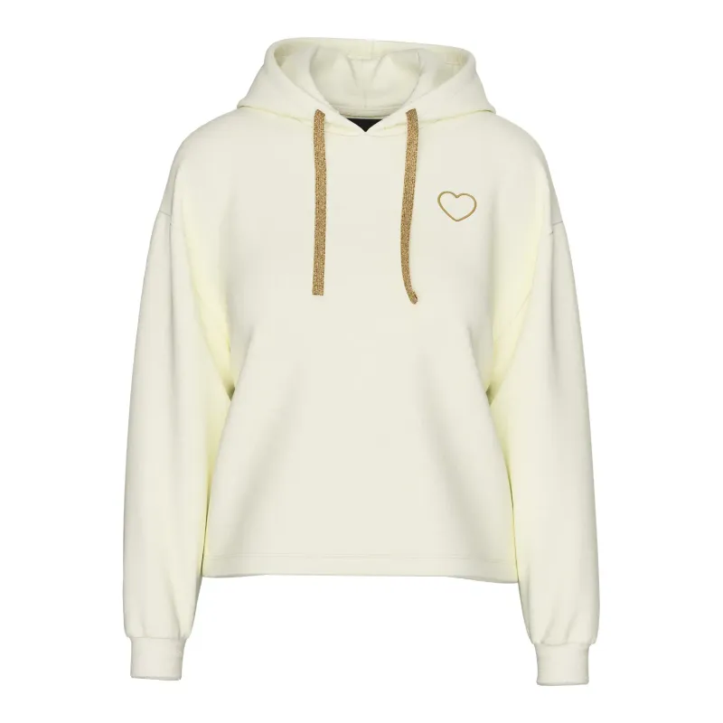Women's hooded sweatshirt Pieces Chilli Heart