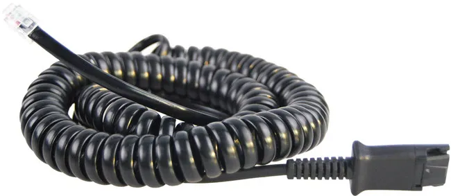 eartec RJ9/4P4C QD headset bottom cable (U10PS)