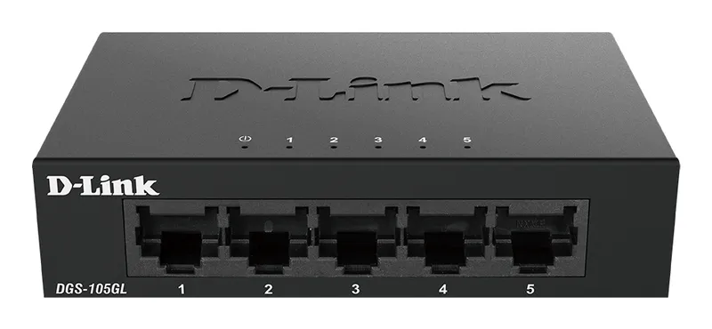 D-Link DGS-105GL/E network switch Unmanaged Gigabit Ethernet (10/100/1