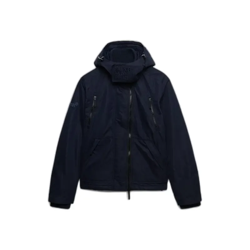Hooded microfibre windbreaker Superdry Arctic
