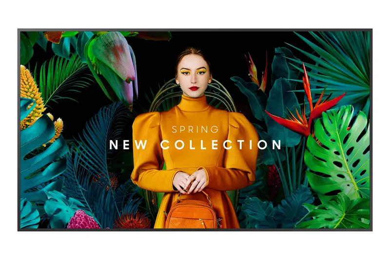 Samsung QB75C Digital signage flat panel 190.5 cm (75") LCD Wi-Fi 350 cd/m 4K Ultra HD Black Built-in processor Tizen 16/7