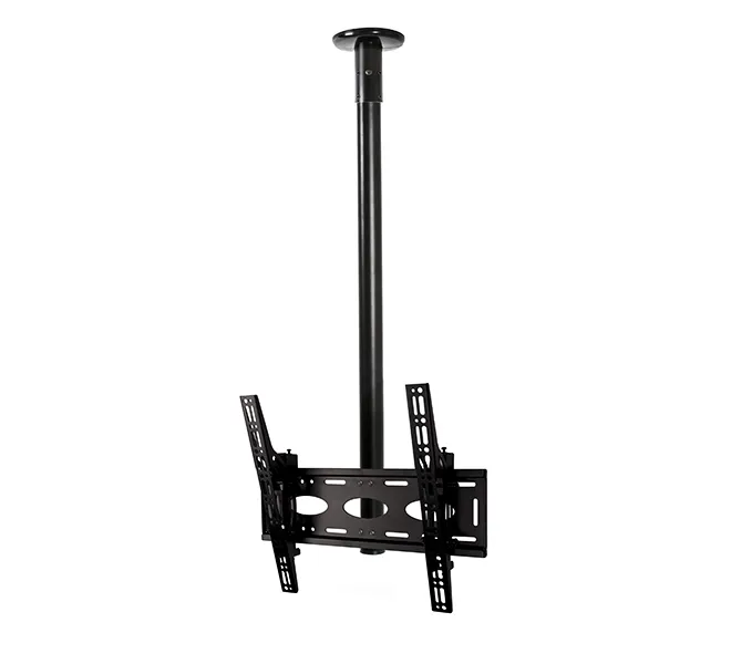 B-Tech Universal Flat Screen Ceiling Mount with Tilt (VESA 400) - 1m Ø