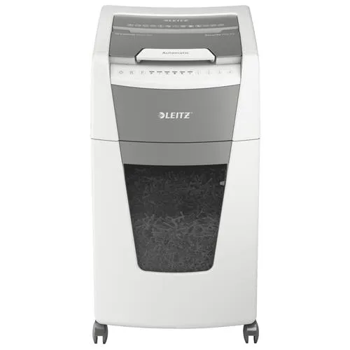 Leitz P5 60L paper shredder Micro-cut shredding 55 dB 23 cm Black, Silver, White