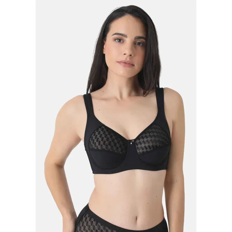 Women's underwired bra Sassa Graphical Jacquard