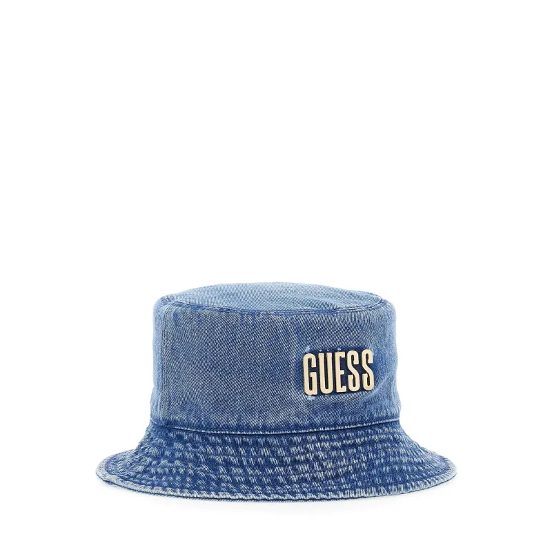 Denim women's rain hat Guess