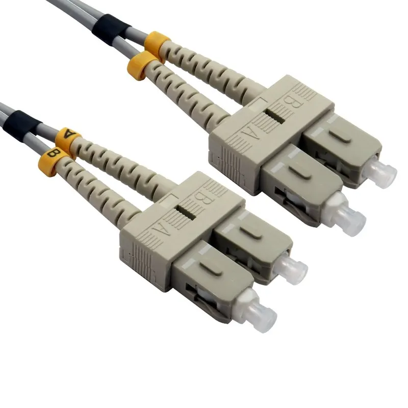 Cables Direct 5.0m SC-SC 62.5/125 MMD OM1 InfiniBand/fibre optic cable 5 m Grey