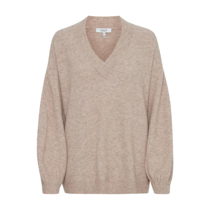 Women's v-neck sweater b.young Omea