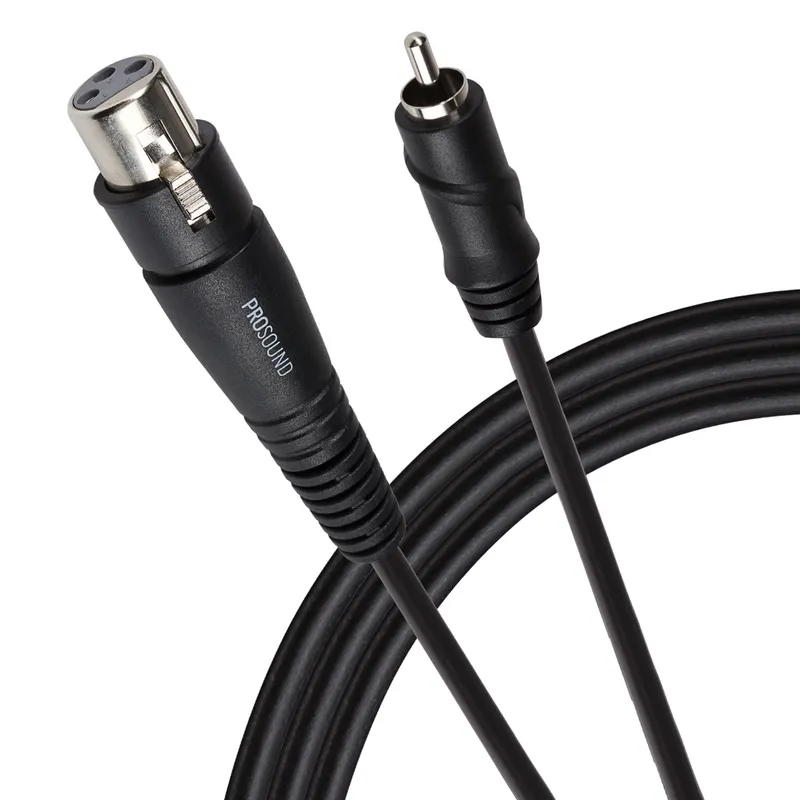 ProSound XLR Female Connector to RCA Cable 0.23m