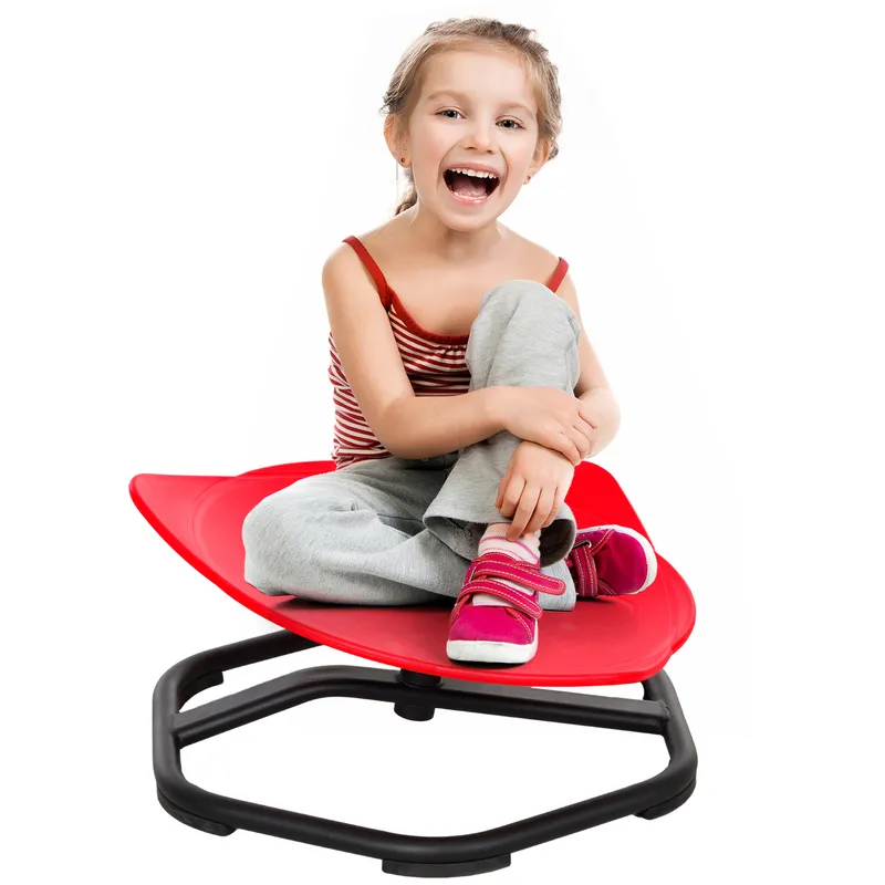 Aiyaplay Pp Spinning Chair For Kids - Red, Max 50kg