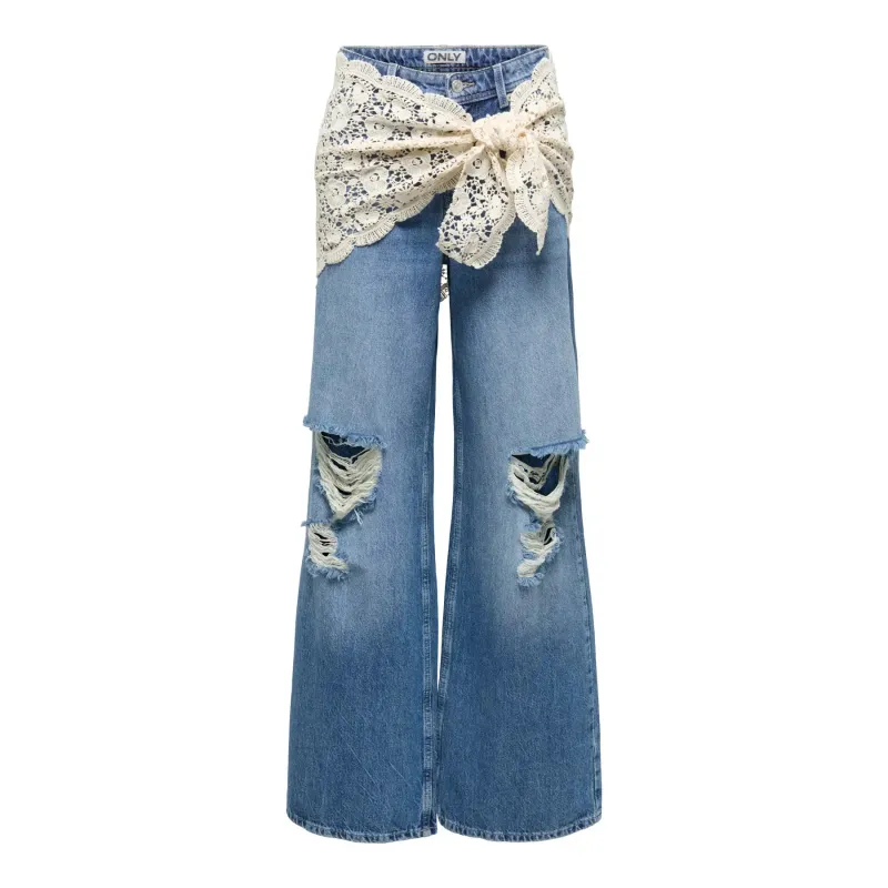 Wide Leg Women's Jeans Only Carrie