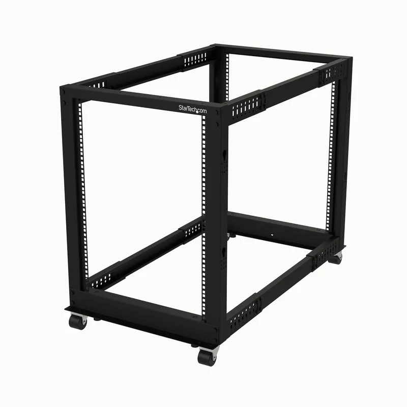 StarTech.com 4-Post 15U Mobile Open Frame Server Rack. Four Post 19&qu