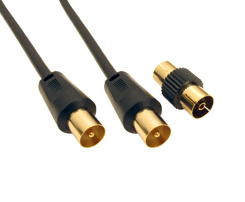 Cables Direct 2TV-30BK coaxial cable 30 m Black