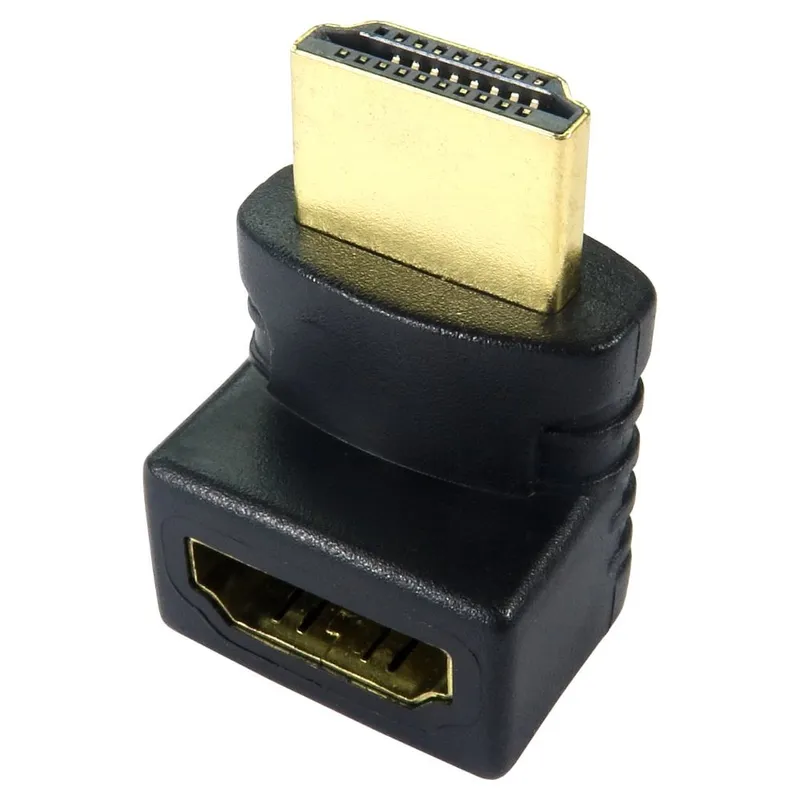 Cables Direct Right Angled HDMI Adap Sht 270