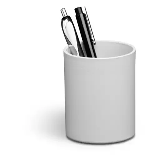 Durable ECO pen/pencil holder Recycled plastic Grey