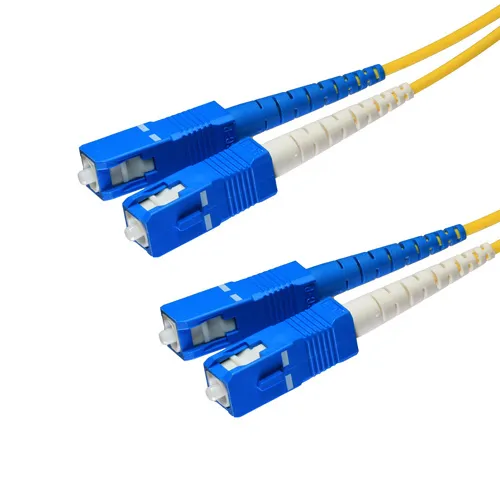Cablenet 7m OS2 9/125 SC-SC Duplex Yellow LSOH 1.8mm Minizip Fibre Pat