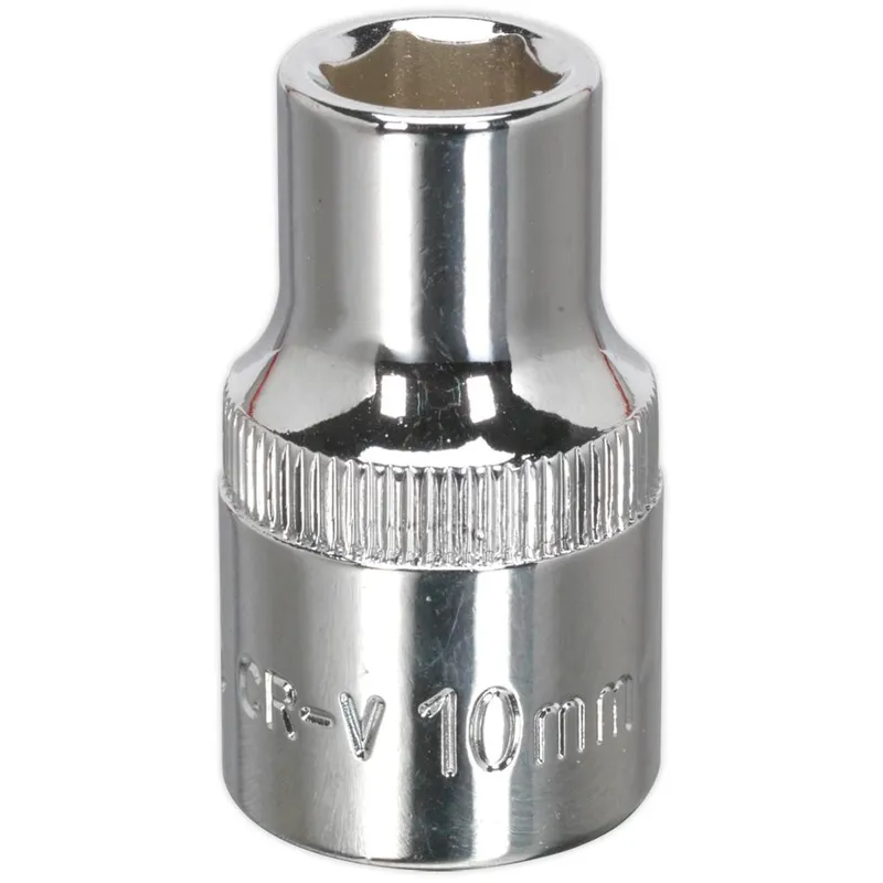 Sealey 1/2" Drive Hexagon WallDrive Socket Metric