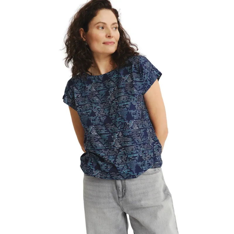 Women's printed T-shirt Greenpoint Regular January