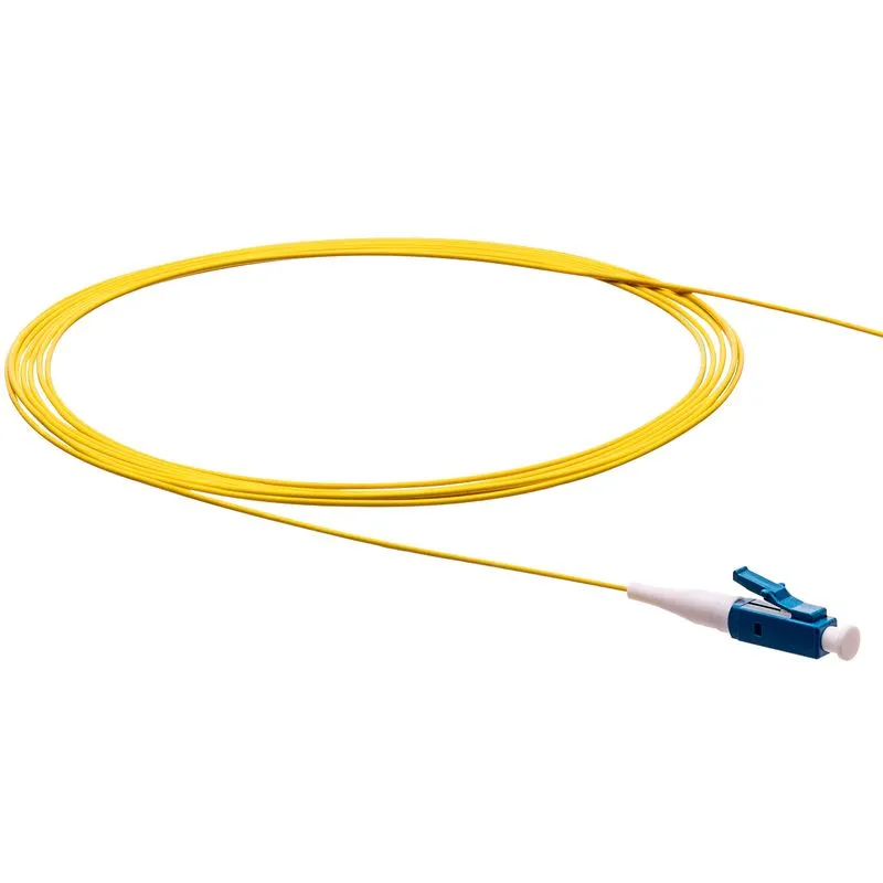 FDL LEVITON 1M SIMPLEX LC PIGTAIL - 9/125/900um - OS2 YELLOW