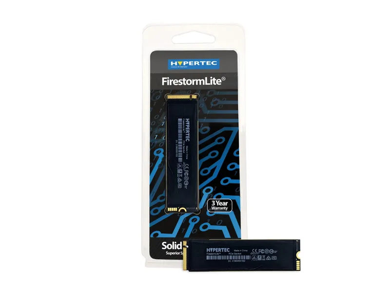 Hypertec FirestormLite2TB M.2 2280 NVMe PCIe Gen 4x4 SSD; 2GB DRAM cac