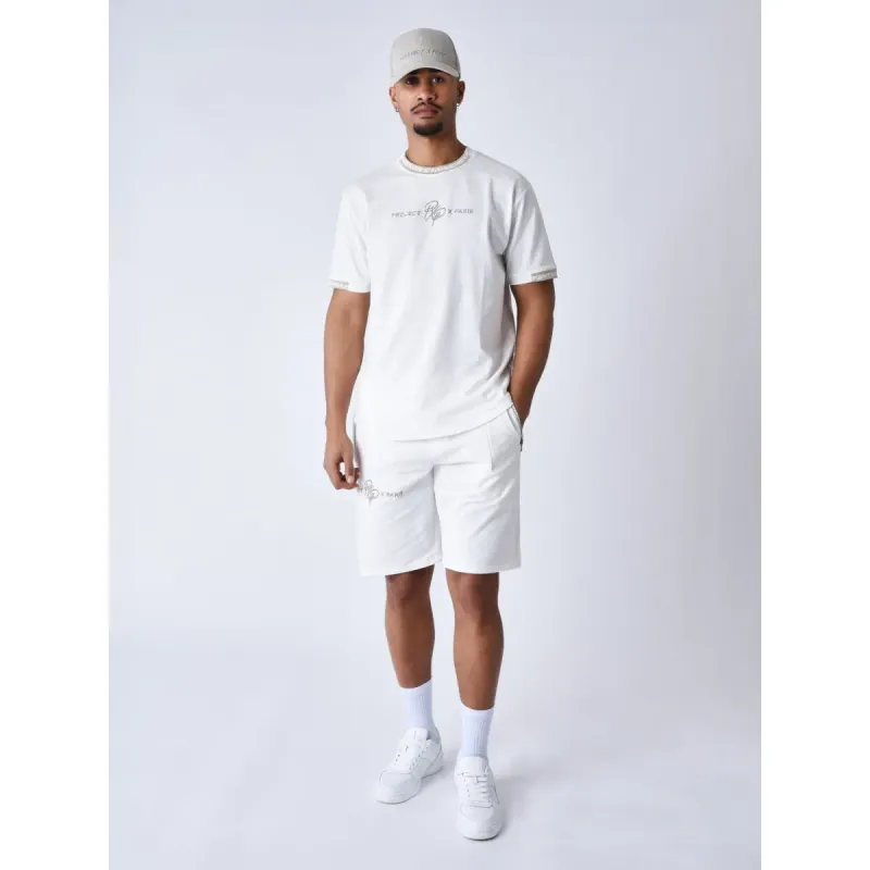 T-shirt with contrasting logo band Project X Paris