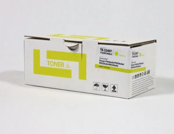 Data Direct Kyocera P5026 M5526 Toner Yellow Compatible TK5240Y 1T02R7