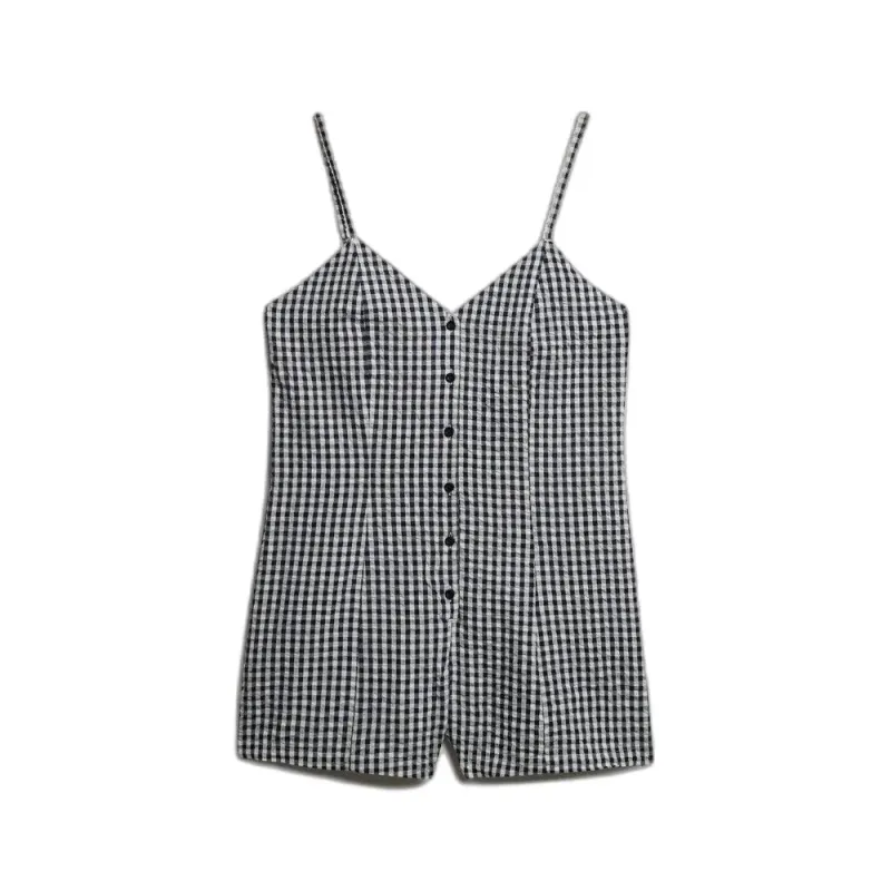 Women's gingham jumpsuit Superdry
