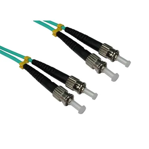 Cables Direct 3.0m ST-ST 50/125 OM3 InfiniBand/fibre optic cable 3 m Blue