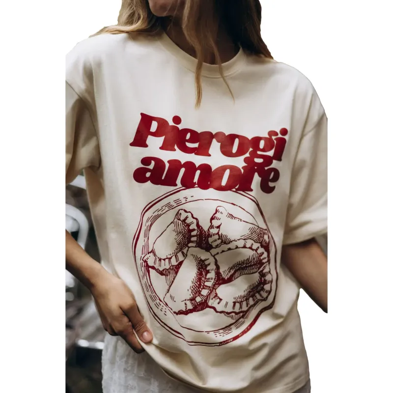 Women's T-shirt She is Sunday Pierogi