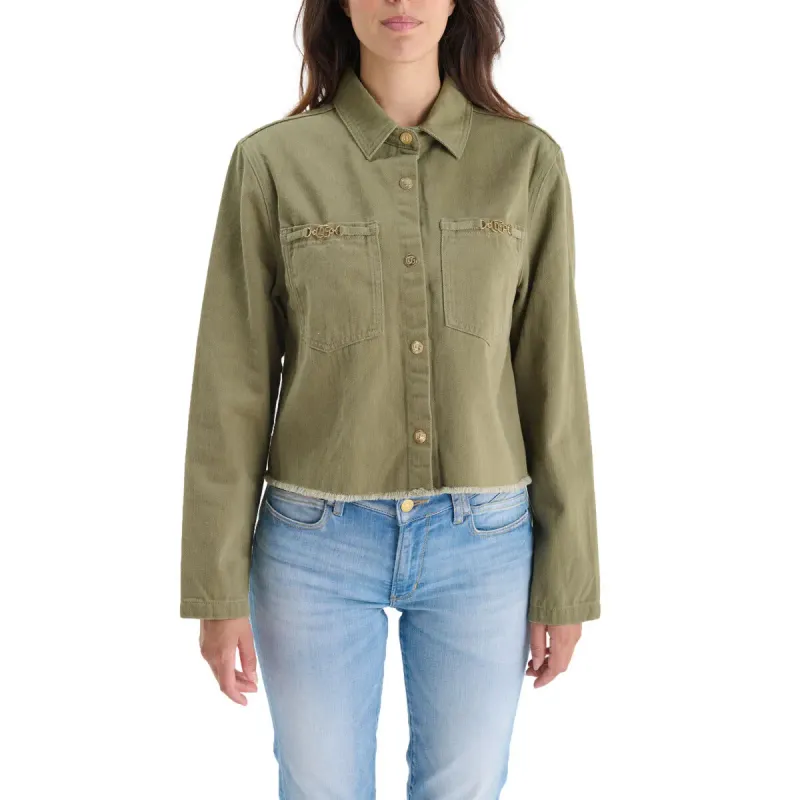 Women's denim jacket Le Temps des cerises Manuela