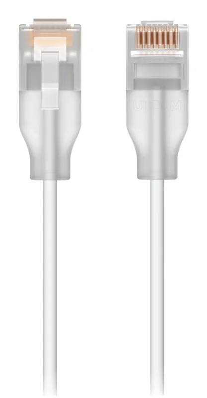 Ubiquiti UACC-Cable-Patch-EL-15M-W networking cable Translucent. White