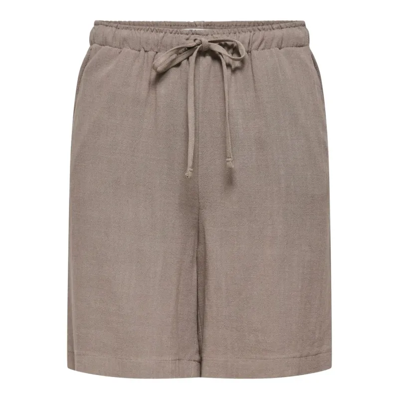 Women's linen shorts Only Siesta MW Pull-Up