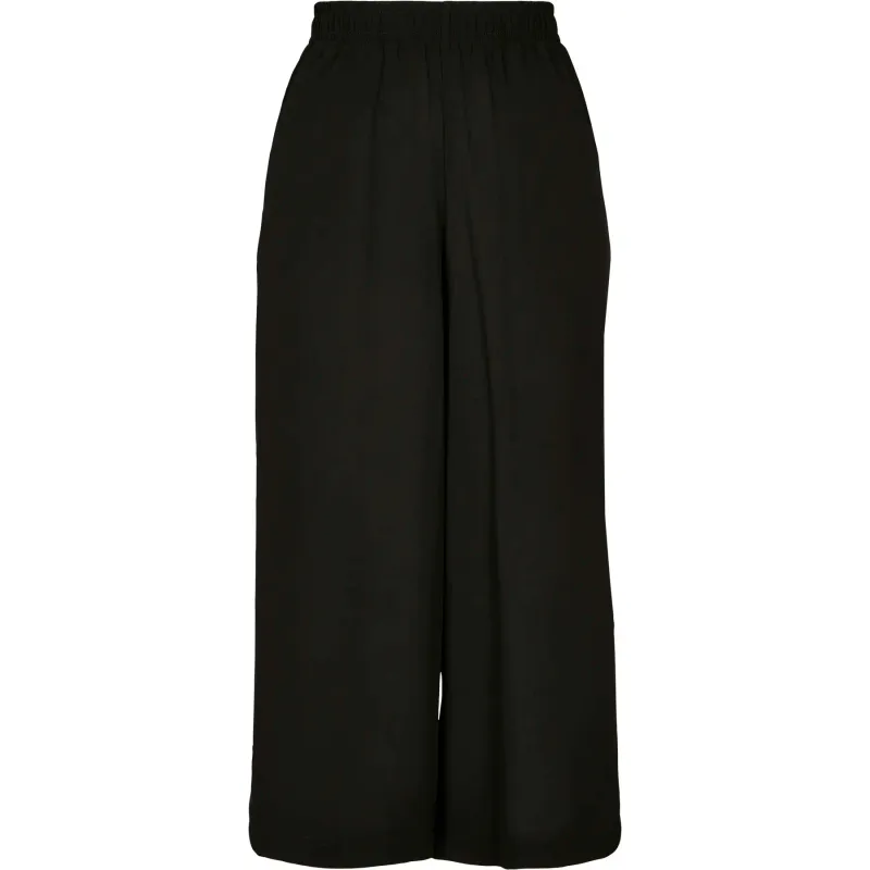 Women's trousers Urban Classics wide viscose culotte