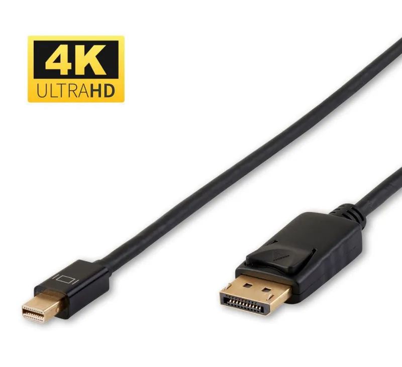 Microconnect DP-MMG-050MB DisplayPort cable 0.5 m Mini DisplayPort Bla