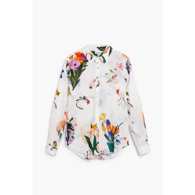 Women's long sleeve shirt Desigual Mila