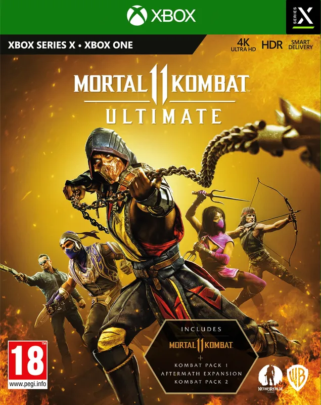 Microsoft Xbox Series X Mortal Kombat 11 Ultimate Game