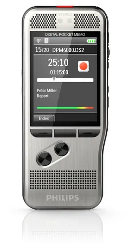 Philips DPM6000 Flash card Black. Silver