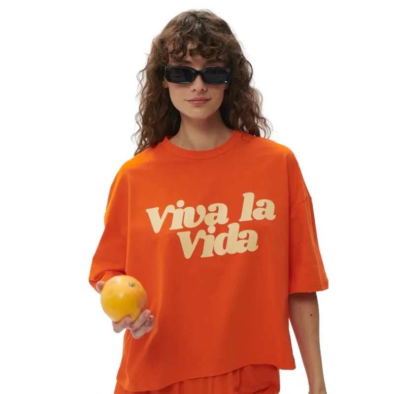 Women's T-shirt She is Sunday Viva La Vida