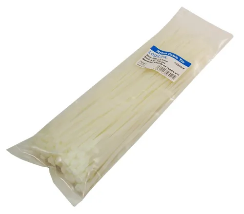 LogiLink KAB0004 cable tie Nylon White