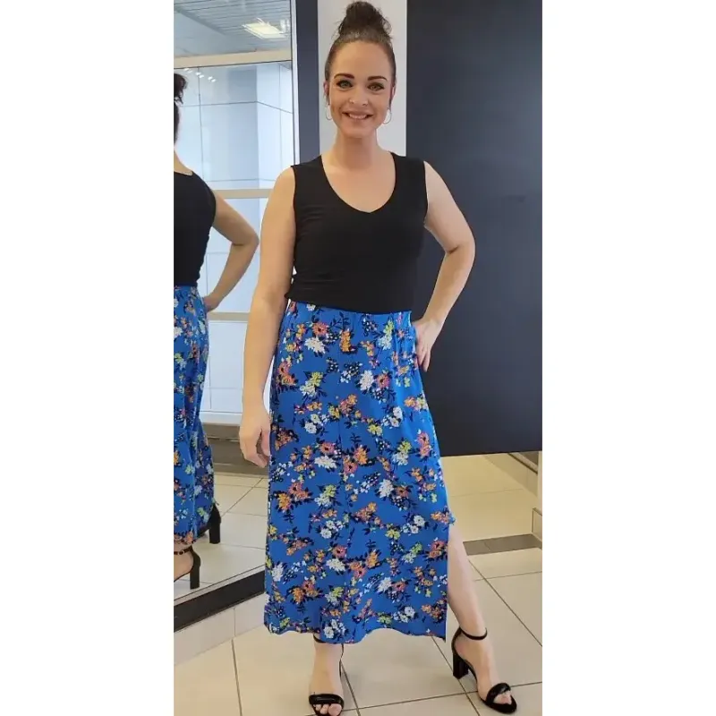 Women's slit skirt b.young Joella