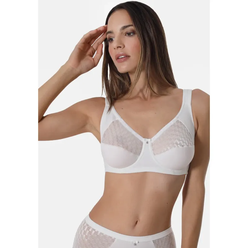 Women's underwired bra Sassa Graphical Jacquard