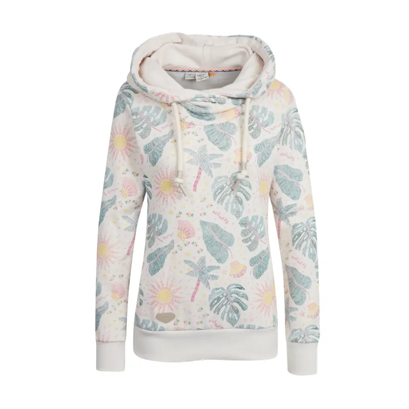 Women's hooded sweatshirt Ragwear Gripy Print Comfy