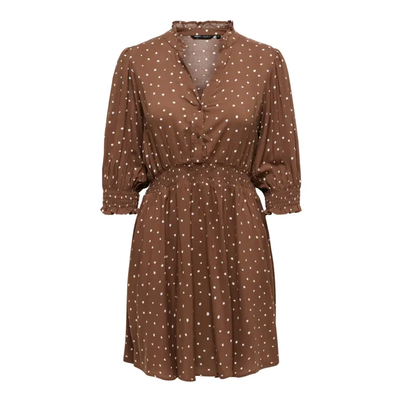 3/4 Sleeve Shirt Dress Women Only Raya
