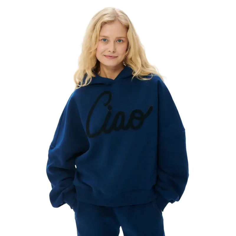 Women's hooded sweatshirt She is Sunday Cosmica