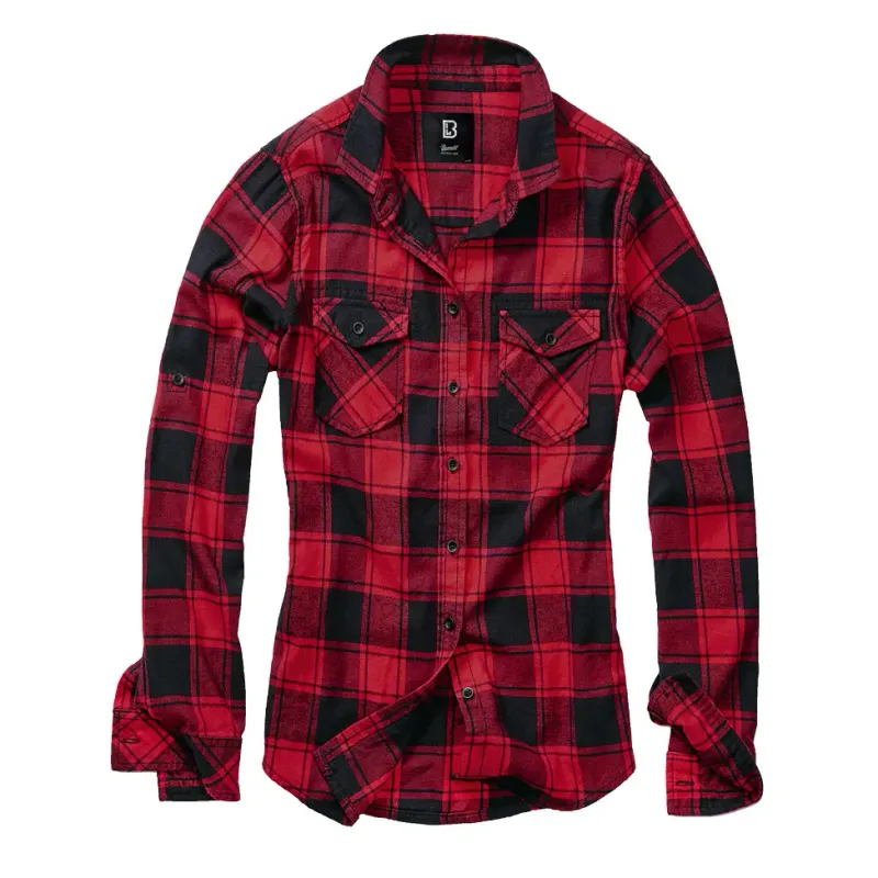Women's long sleeve flannel shirt Brandit Amy