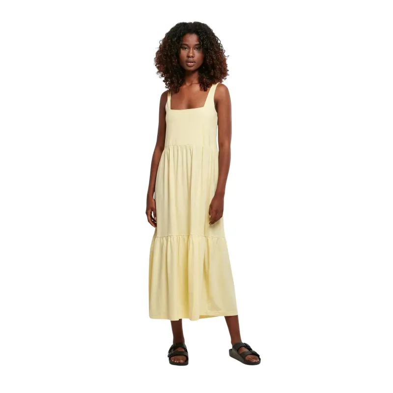 Summer dress 7/8 large size woman Urban Classics Valance
