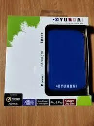 Hyundai HS2 480GB Ext SSD USB-3 BLUE HUMMINGBIRD RETAIL