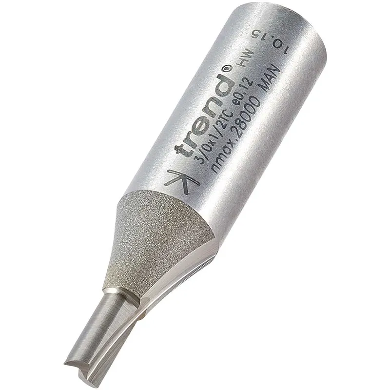 Trend Professional Two Flute Straight Router Cutter