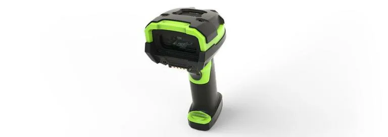 Zebra LI3678-ER Handheld bar code reader 1D Black. Green