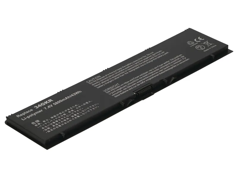2-Power 7.4v. 42Wh Laptop Battery - replaces T19VW